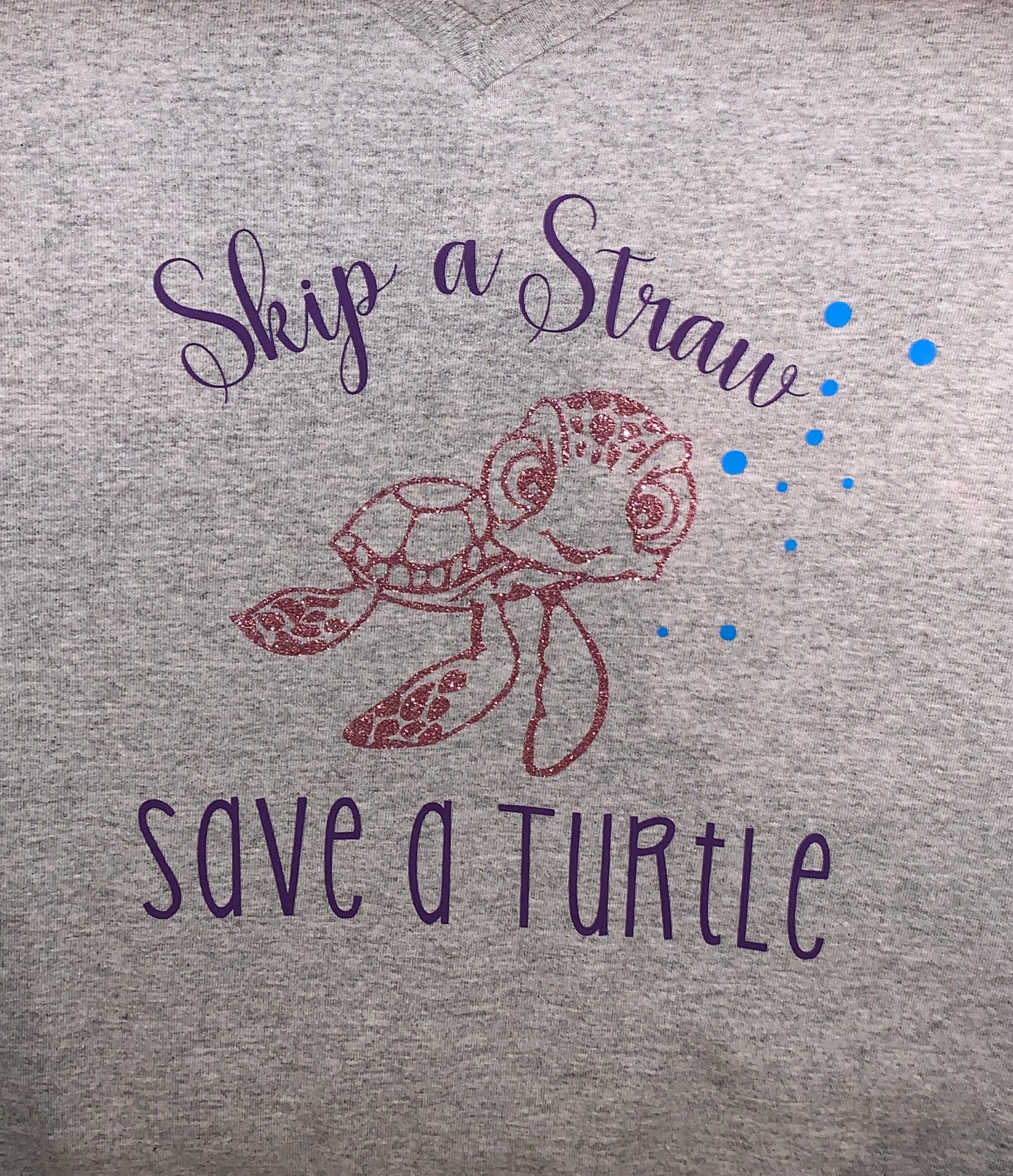 Skip a Straw, Save a Turtle T-Shirt