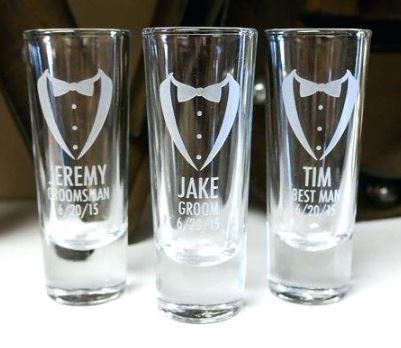 Grape and Whiskey - Stainless Steel Shot Glasses 2017 - Free Shipping -  Custom Made