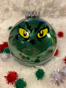 Grinch Christmas Ornament Ball