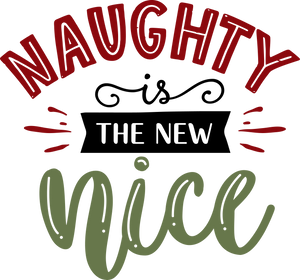 Funny Christmas T-shirt Youth, Naughty is the new Nice