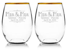 Load image into Gallery viewer, CUSTOM ETCHED STEMLESS GLASS DRINK WARE - GIFTS