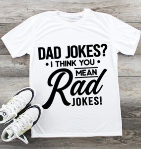 Fathers Day T-Shirt - Dad Rad jokes