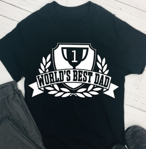 Fathers Day T-Shirt - Worlds Best Dad